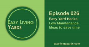 ELY 026 Low Maintenance Landscaping Ideas - Easy Living Yards Podcast