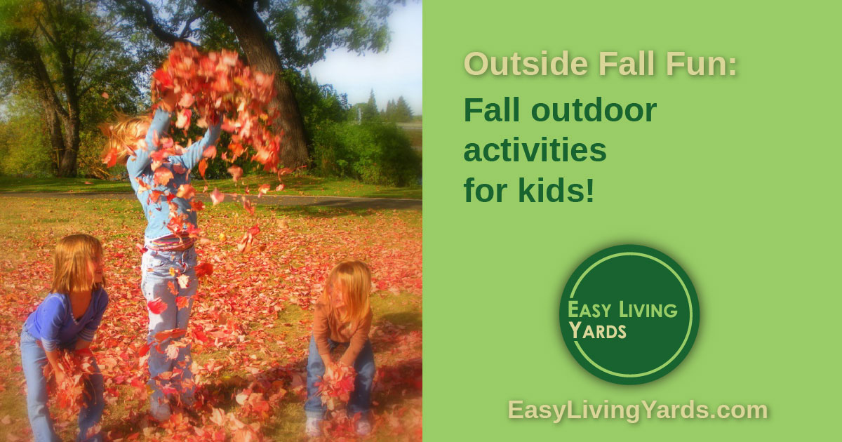 Outside Fall Fun: Outdoor fall activities for kids!
