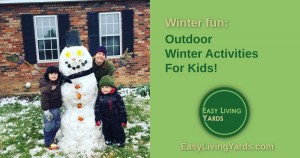 Outdoor winter activities for kids